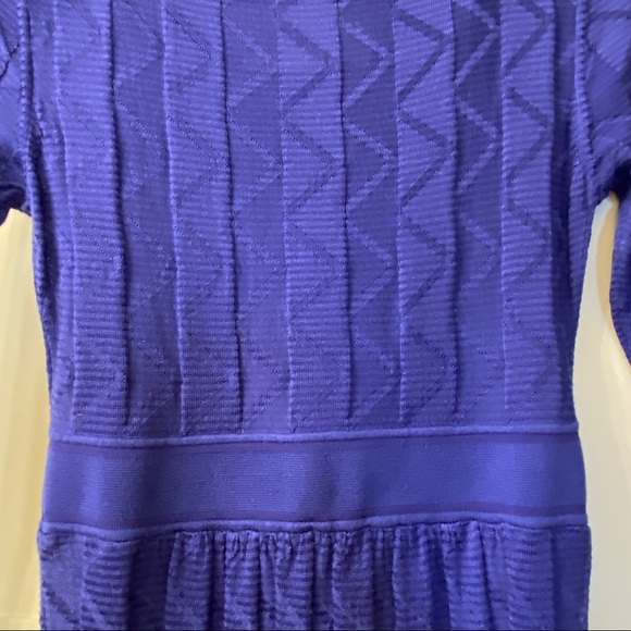 Missoni Chevron Sweater Knit Long Sleeve Dress - Picture 6 of 12
